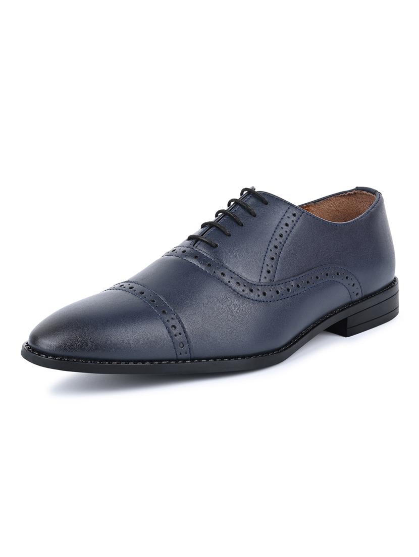 men solid lace-up oxfords - 21747991 - Standard Image - 1