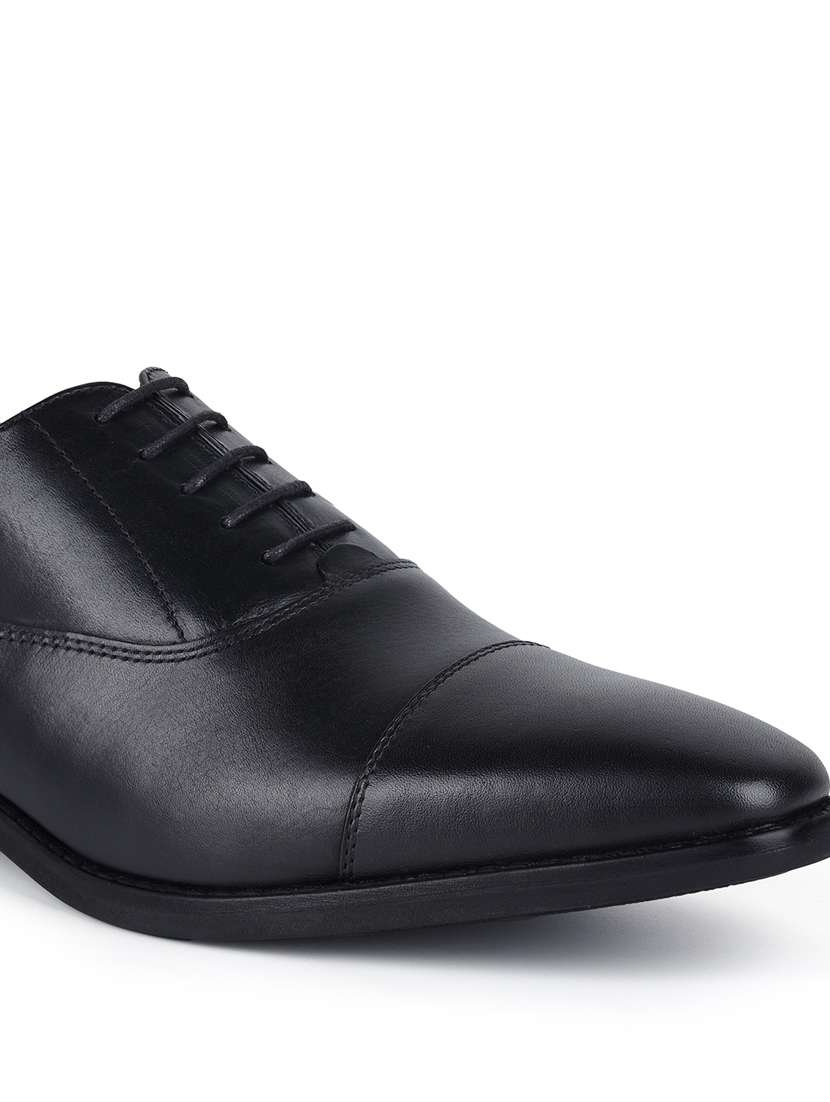 men solid lace-up oxfords - 21748063 -  Standard Image - 4