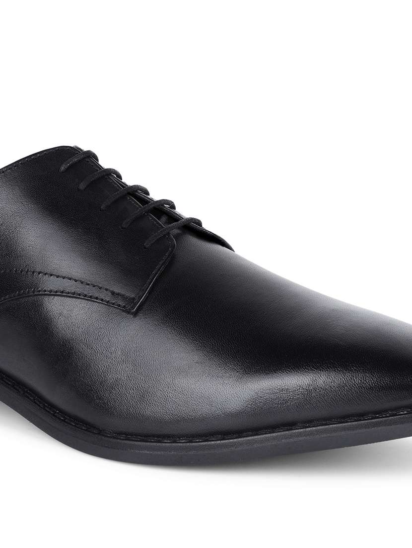 men solid lace-up derbies - 21748069 -  Standard Image - 4