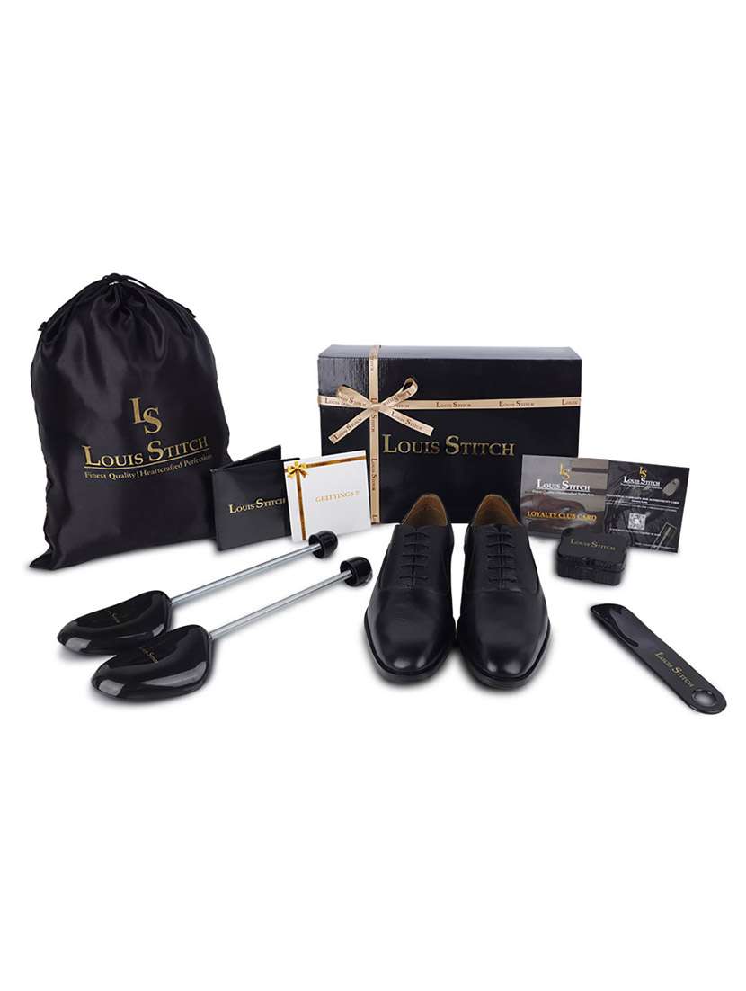 men solid lace-up oxfords - 21748139 -  Standard Image - 4