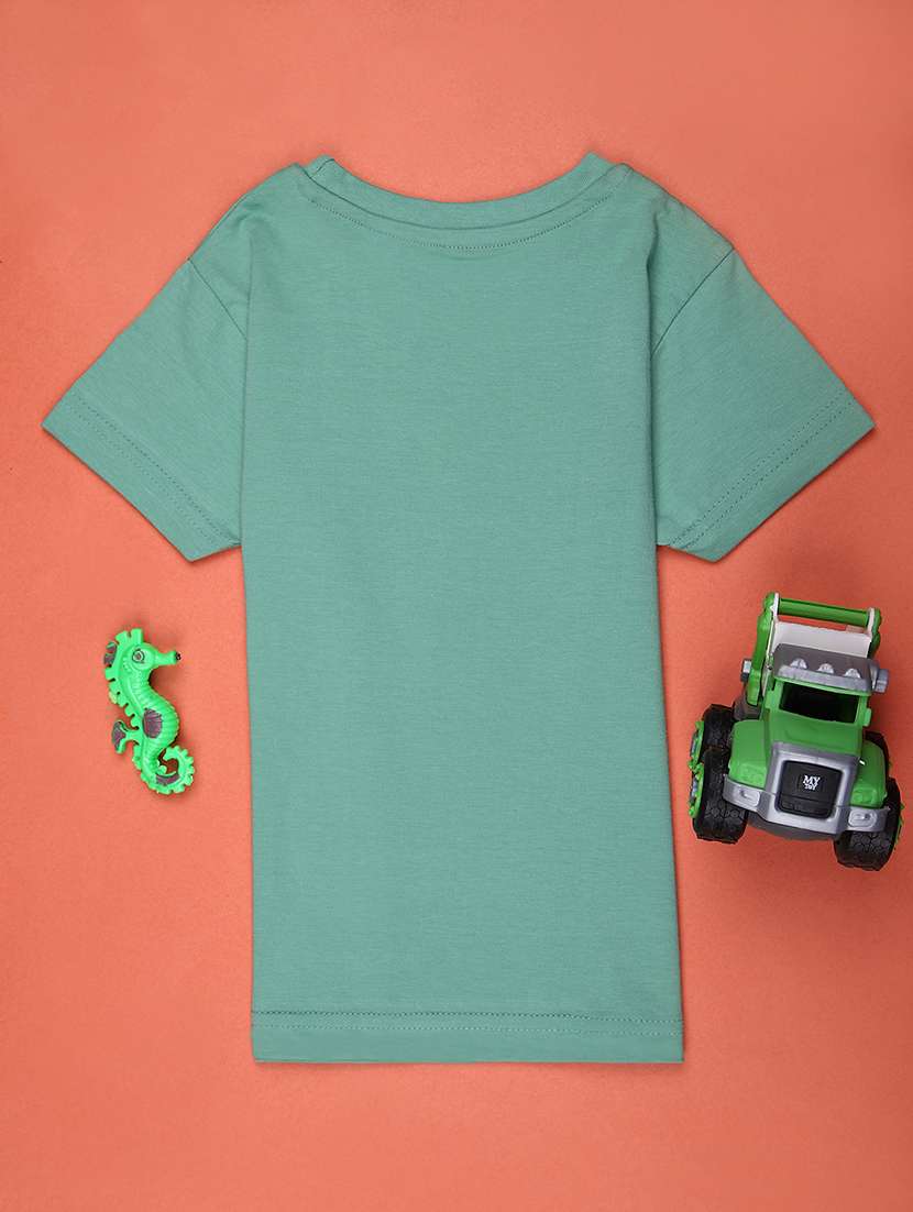 boys printed short sleeve regular fit t-shirt - 21748242 - Standard Image - 1