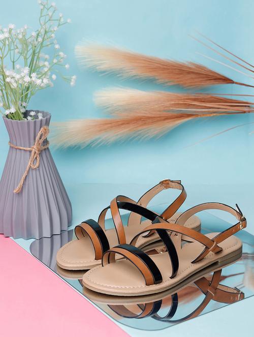 women back strap sandal - 21748345 - Standard Image - 0