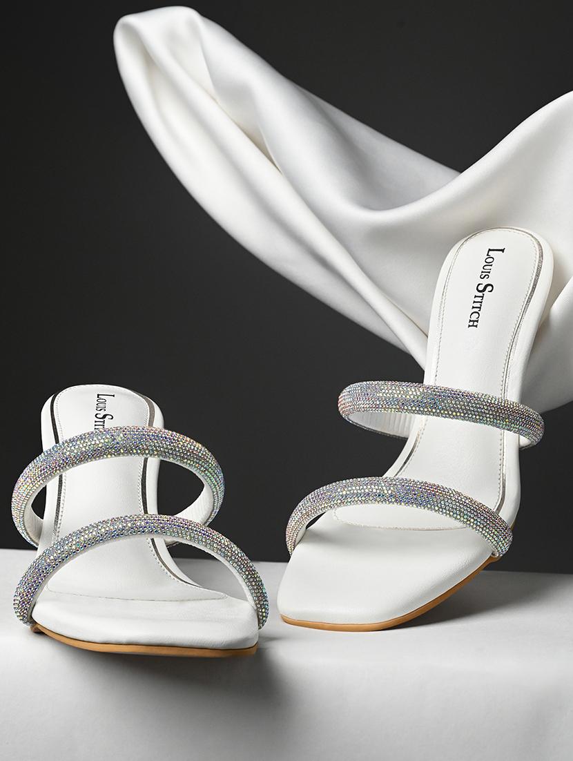women white slip on sandal - 21748392 -  Zoom Image - 0