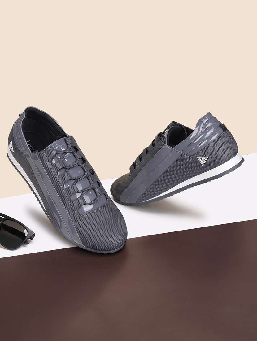 grey lace up sneakers - 21748571 - Zoom Image - 0
