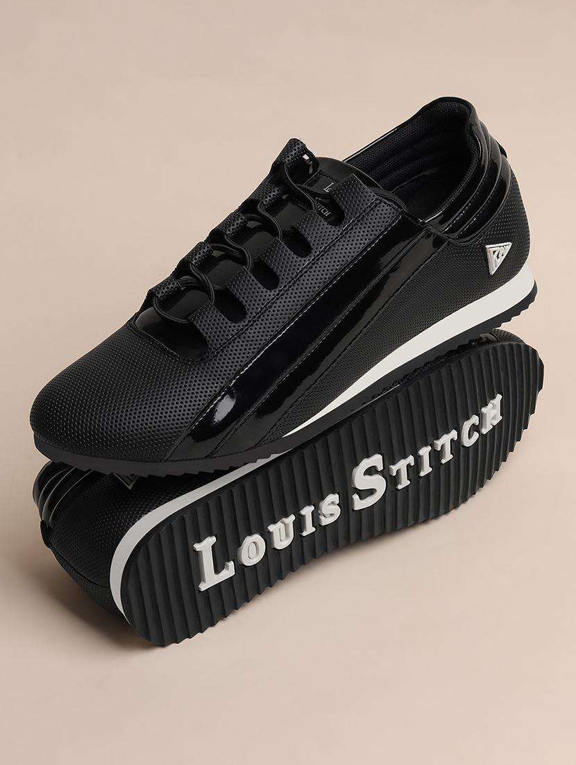 black lace up sneakers - 21748572 -  Standard Image - 1