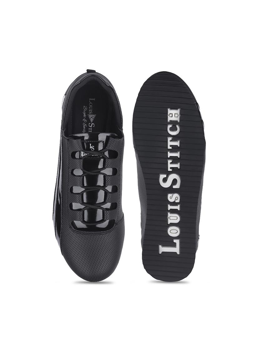 black lace up sneakers - 21748572 - Standard Image - 4