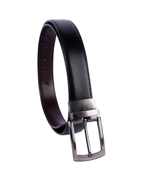 men black leatherette belt - 21748620 - Standard Image - 0