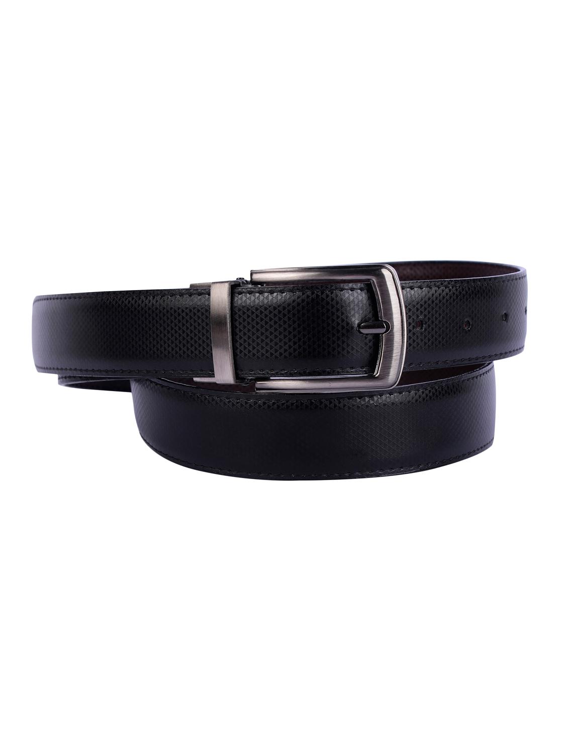 men black leatherette belt - 21748635 -  Zoom Image - 0