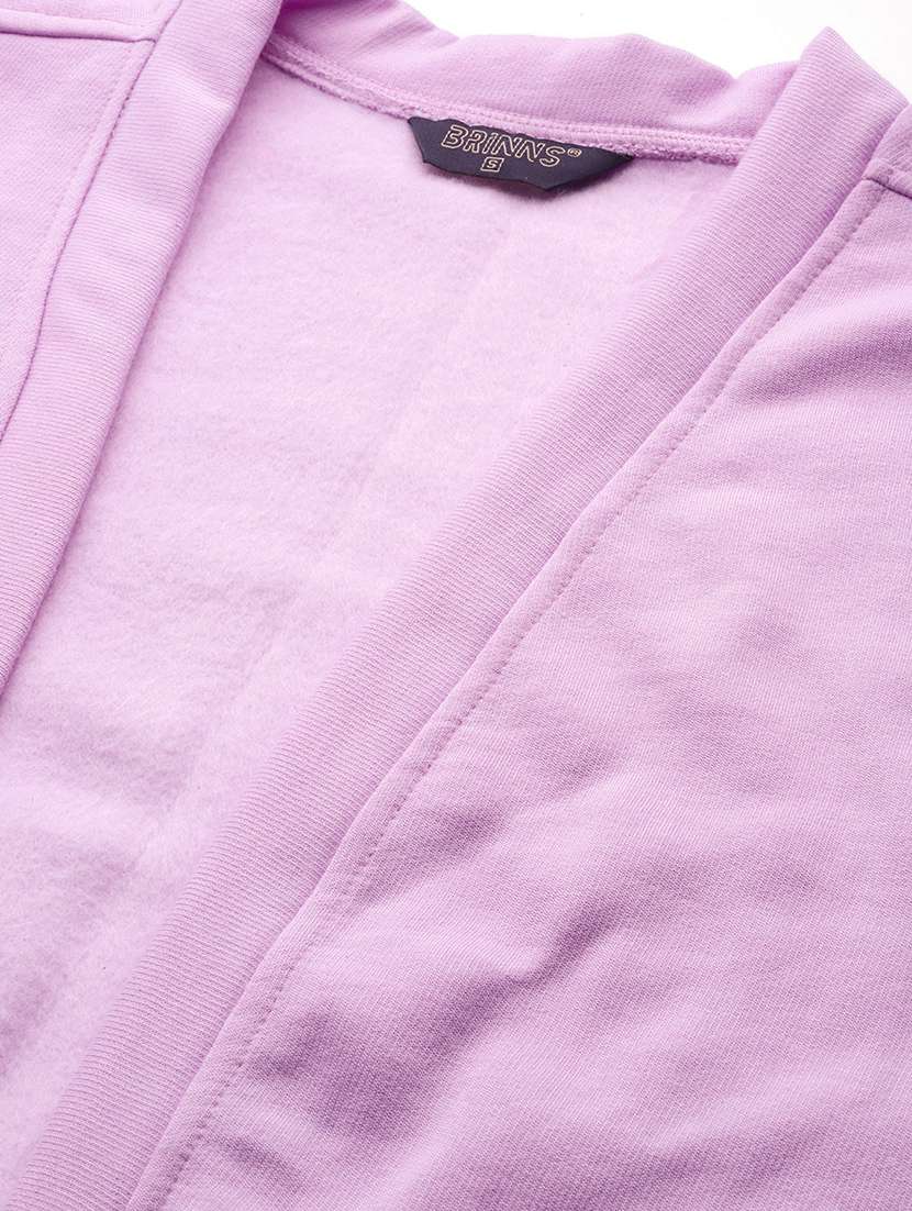 women solid long sleeves regular jacket - 21748761 -  Standard Image - 4