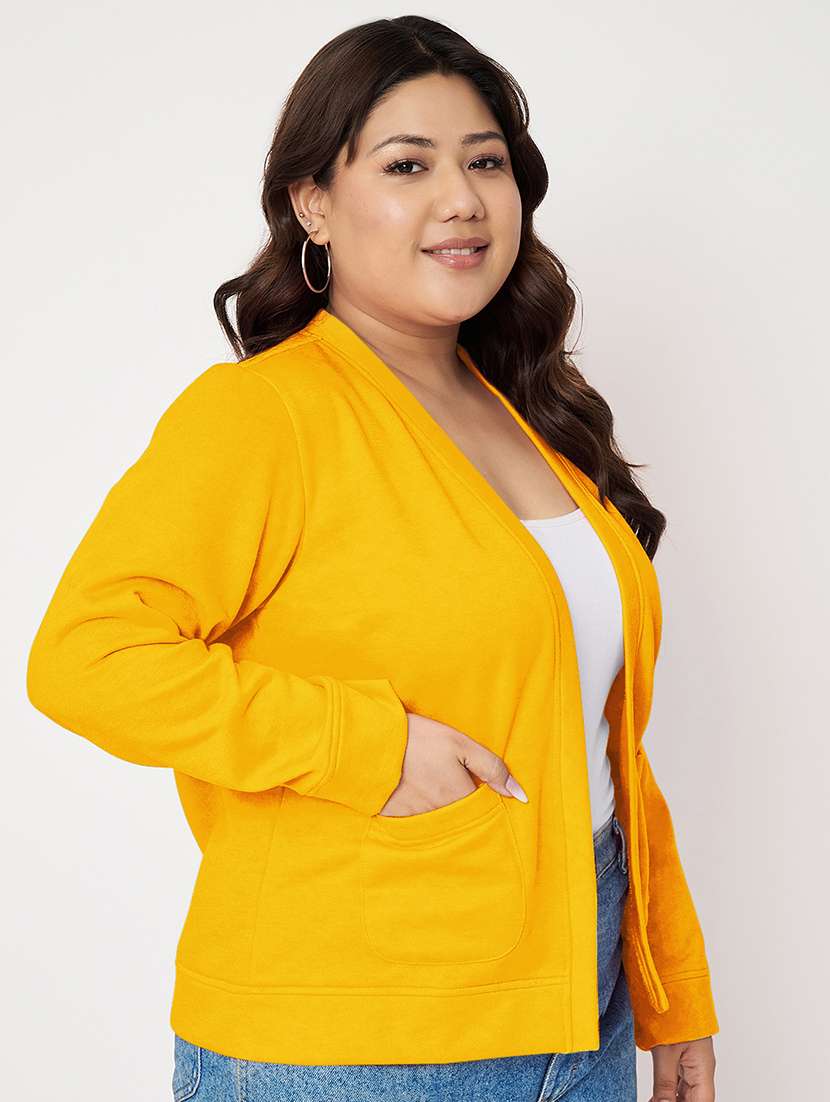 women plus size long sleeves jacket - 21748821 -  Standard Image - 1