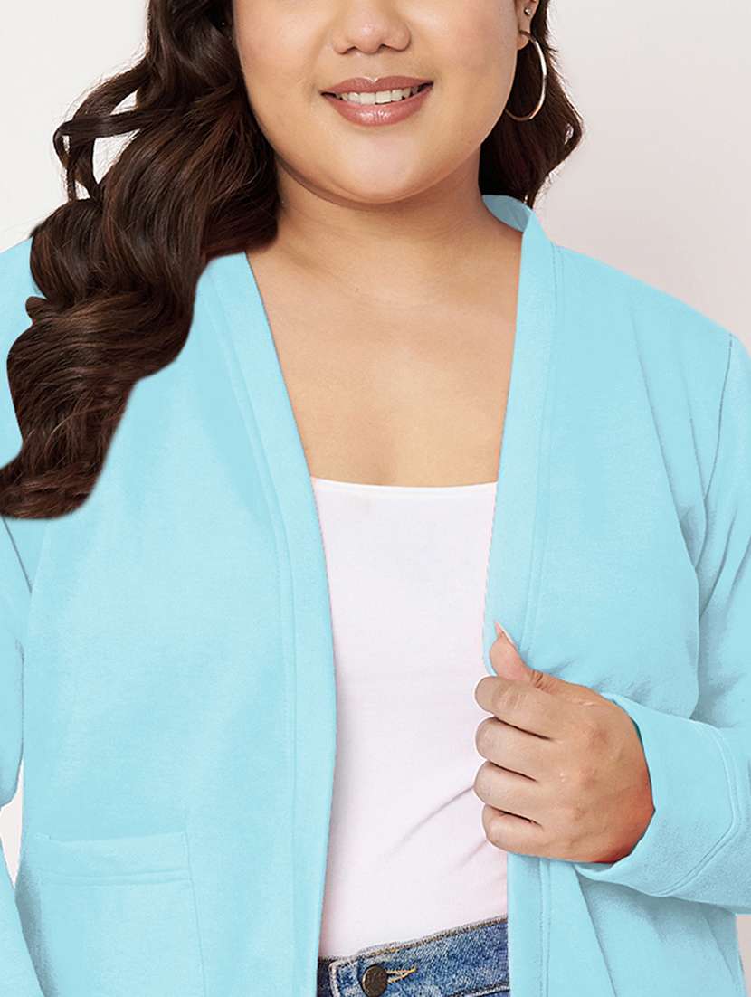 women plus size long sleeves jacket - 21748825 -  Standard Image - 6