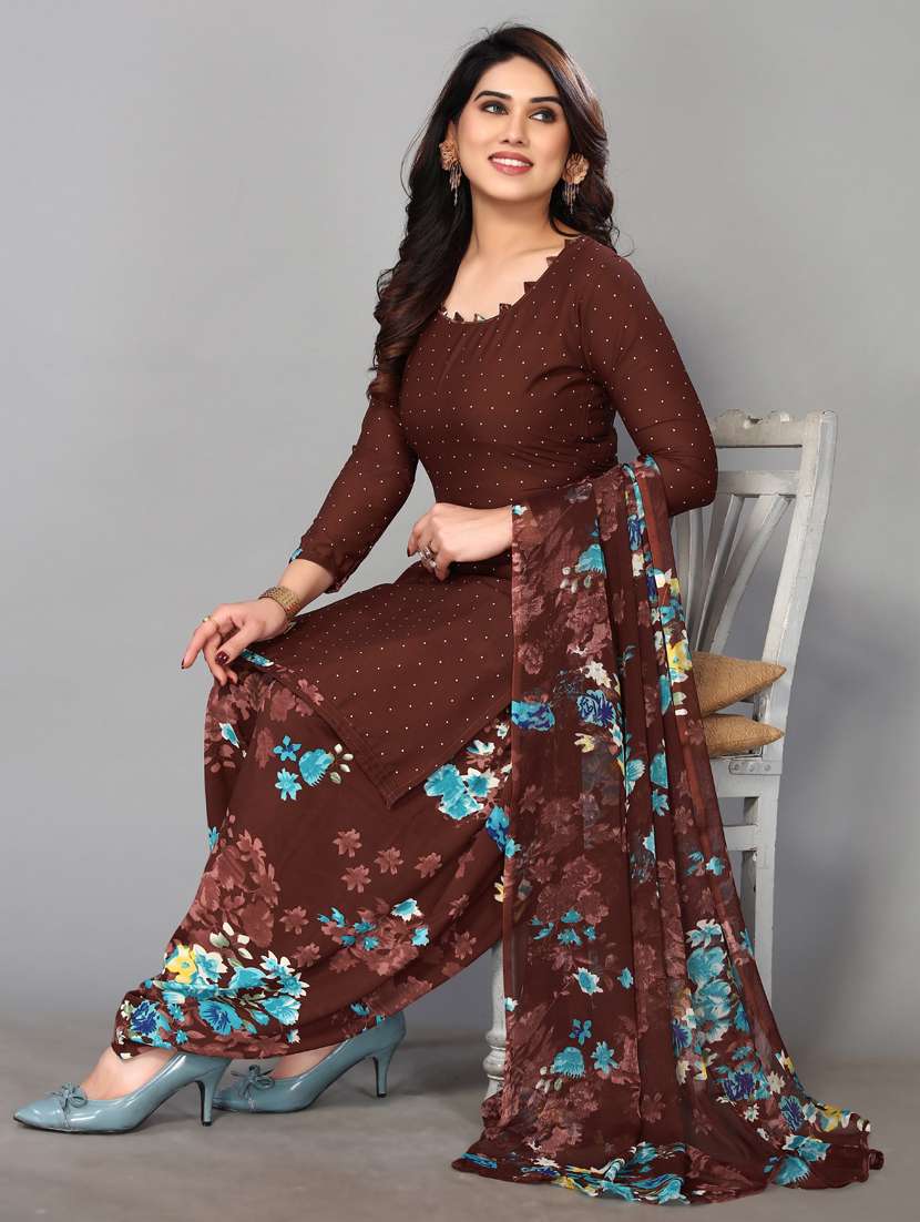 women printed unstitched salwar suit set - 21749573 - Standard Image - 6