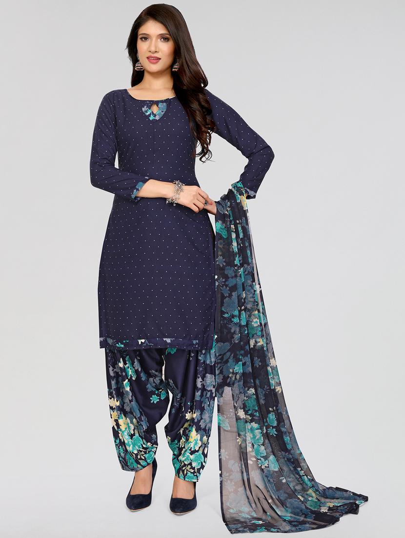 women printed unstitched salwar suit set - 21749574 -  Standard Image - 1