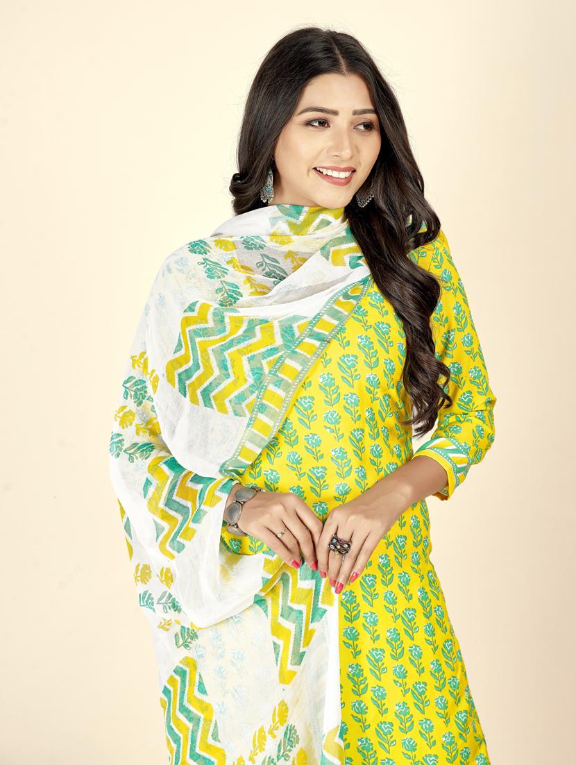 women printed unstitched salwar suit set - 21749579 - Standard Image - 4