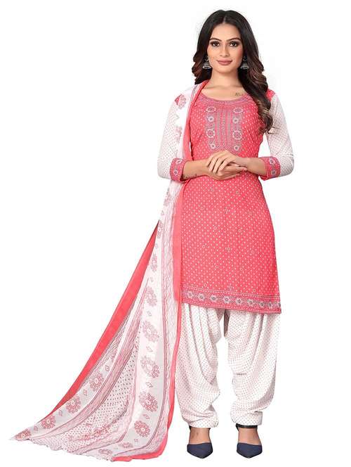 women printed unstitched suit set - 21749582 -  Standard Image - 0