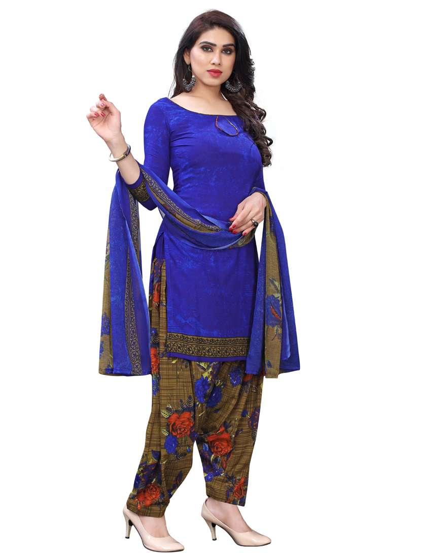 women printed unstitched salwar suit set - 21749589 -  Standard Image - 1