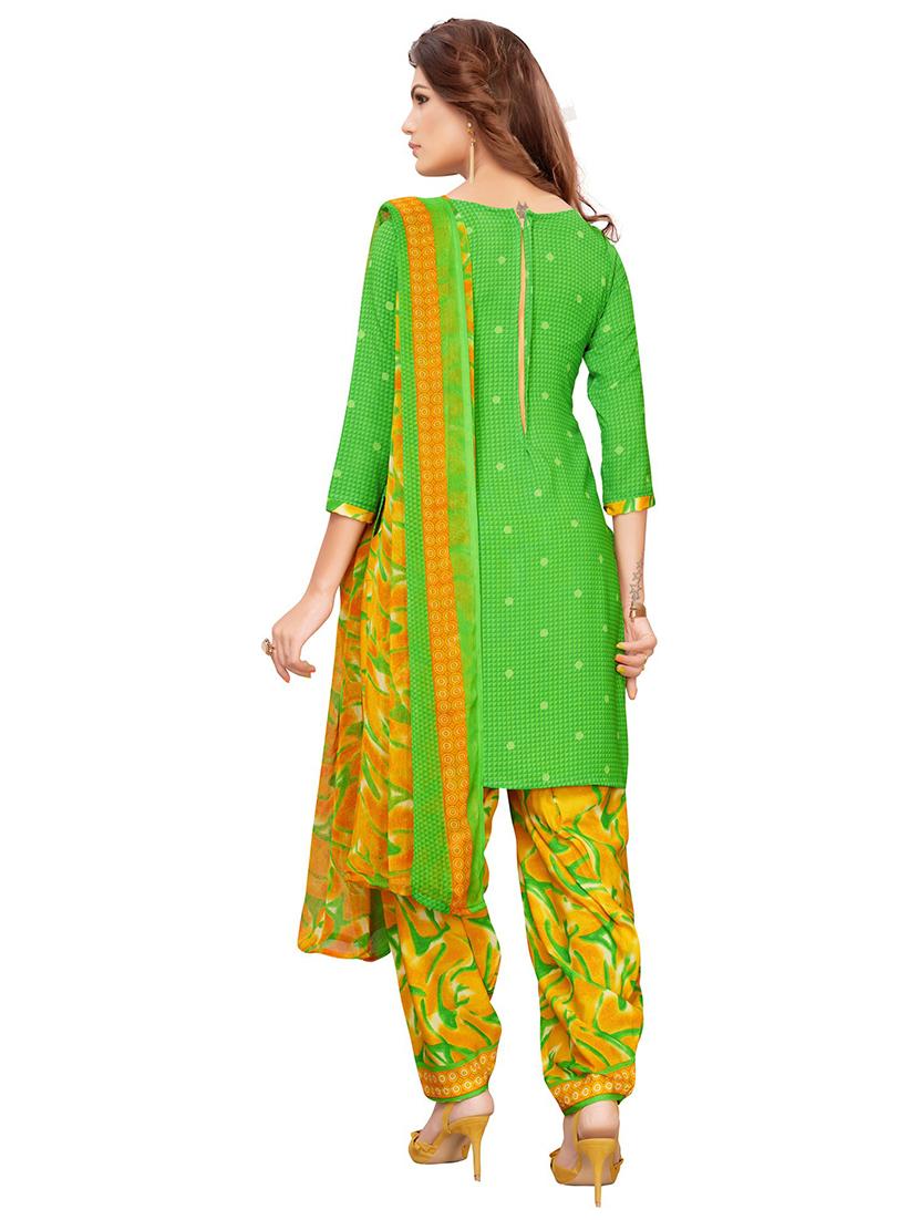 women printed unstitched suit set - 21749618 - Standard Image - 1