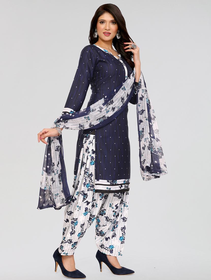 women printed unstitched salwar suit set - 21749642 -  Standard Image - 1