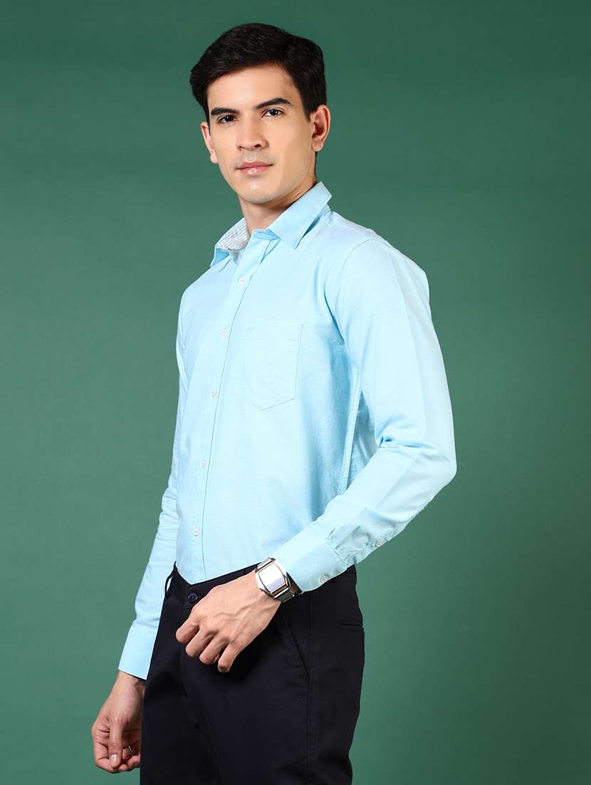 men solid long sleeve regular fit formal shirt - 21749735 -  Standard Image - 1