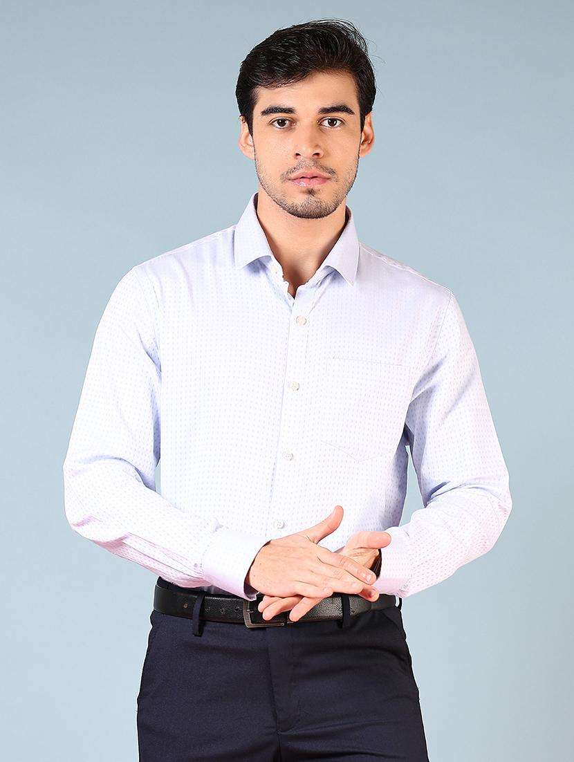 men long sleeves self design formal shirt - 21749814 -  Standard Image - 1