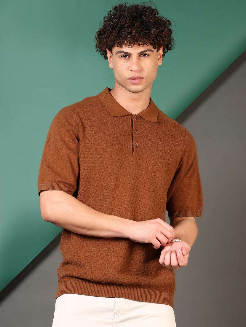 men short sleeves plain polo t-shirt - 21749830 -  Standard Image - 1