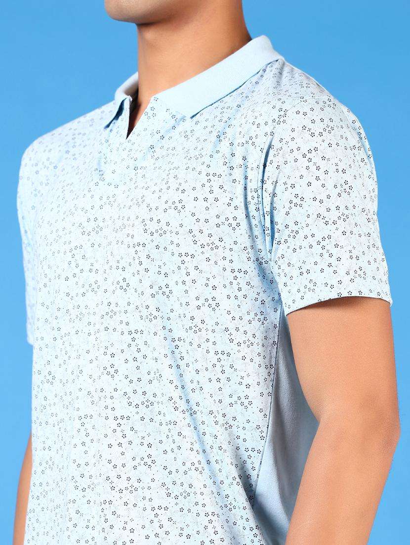 men short sleeves printed polo t-shirt - 21749834 -  Standard Image - 4