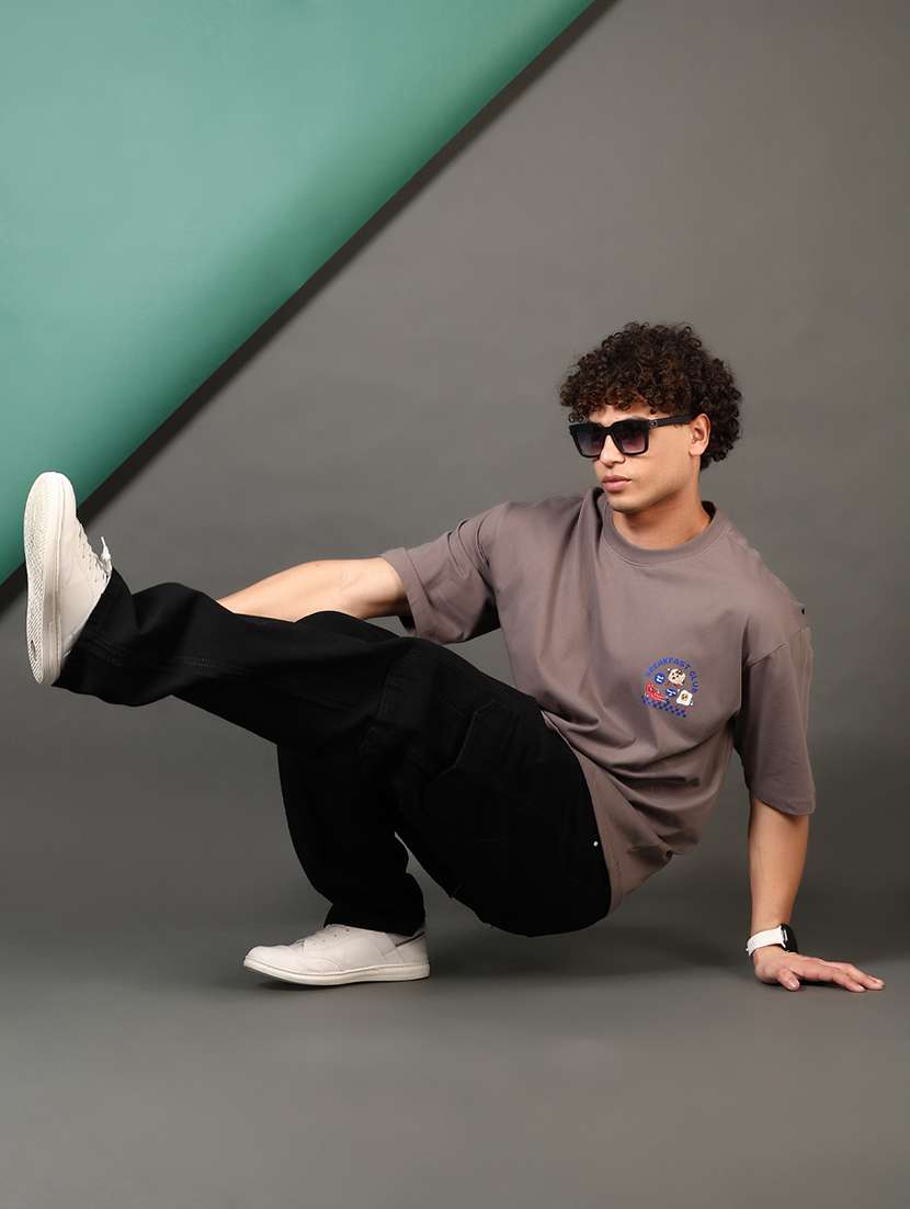 men solid mid rise denim cargo - 21749853 -  Standard Image - 4