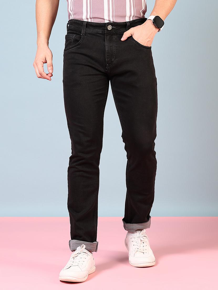 men solid mid rise slim fit jean - 21749861 - Zoom Image - 0
