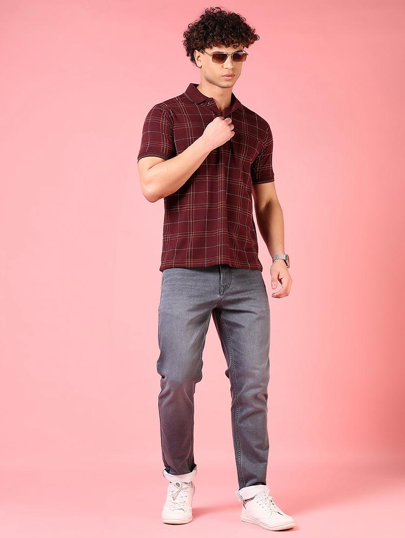 men solid mid rise slim fit jean - 21749872 - Standard Image - 4