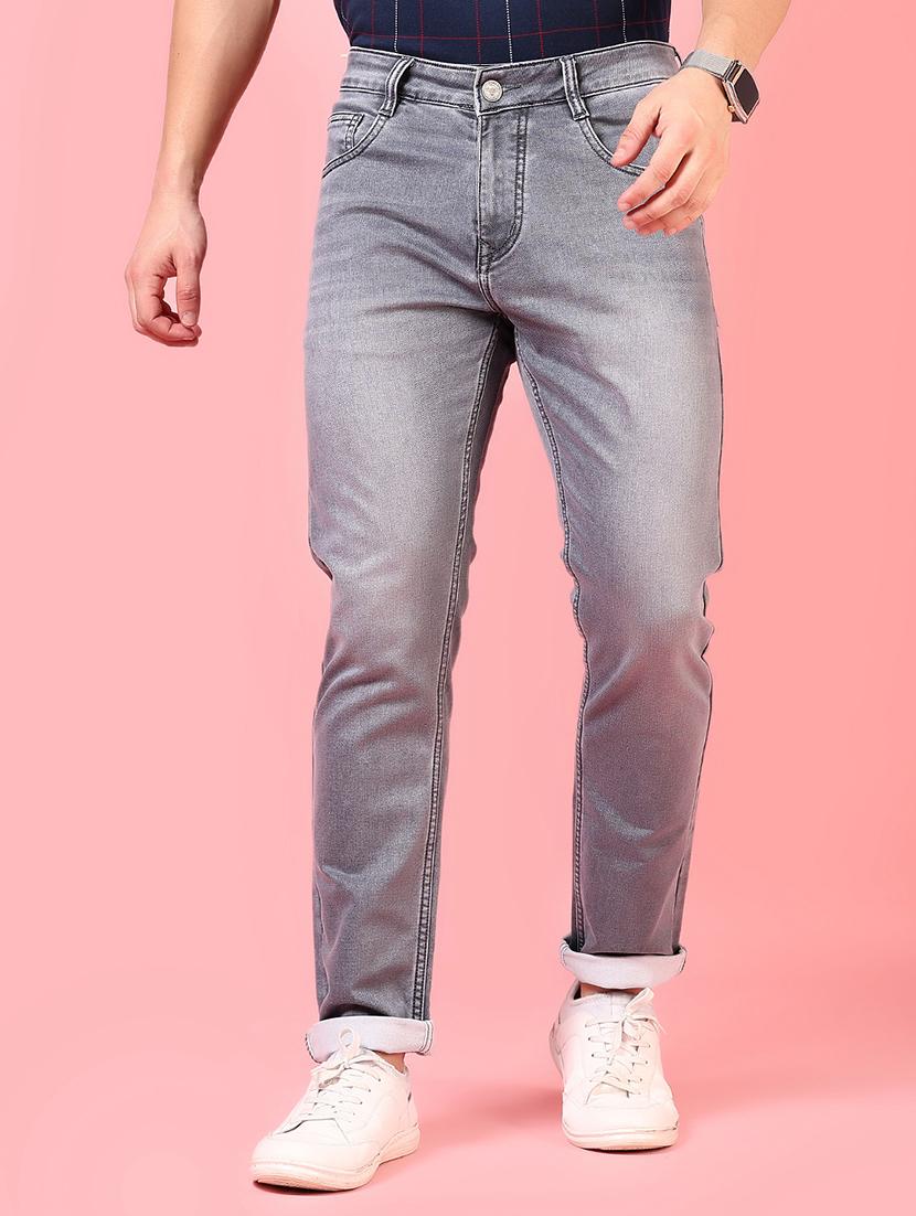 men solid mid rise slim fit jean - 21749873 - Zoom Image - 0