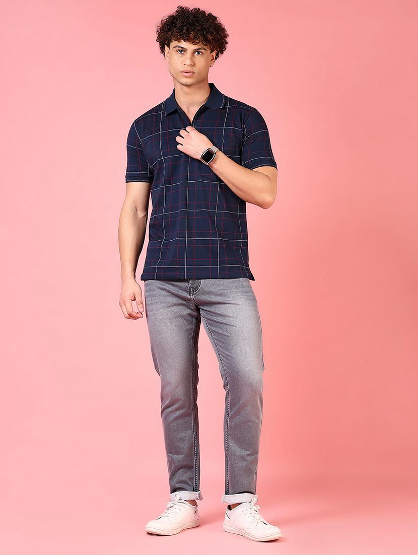 men solid mid rise slim fit jean - 21749873 - Standard Image - 4