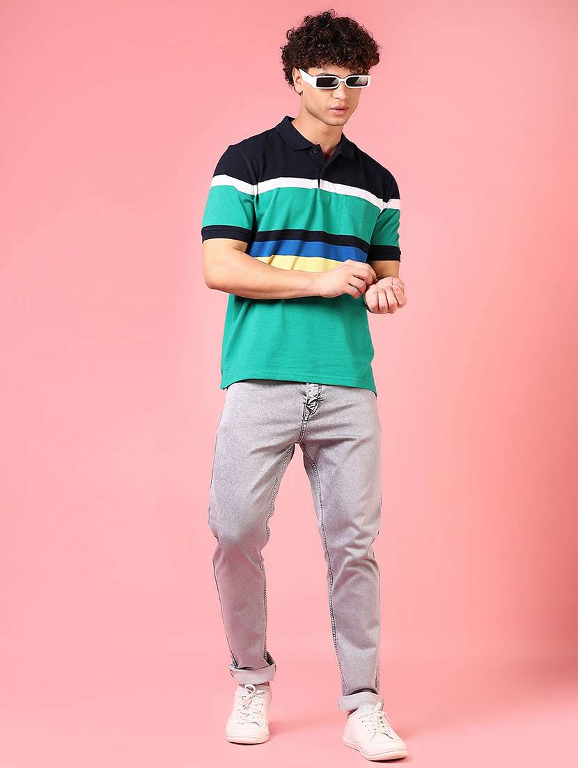 men solid mid rise slim fit jean - 21749875 -  Standard Image - 4