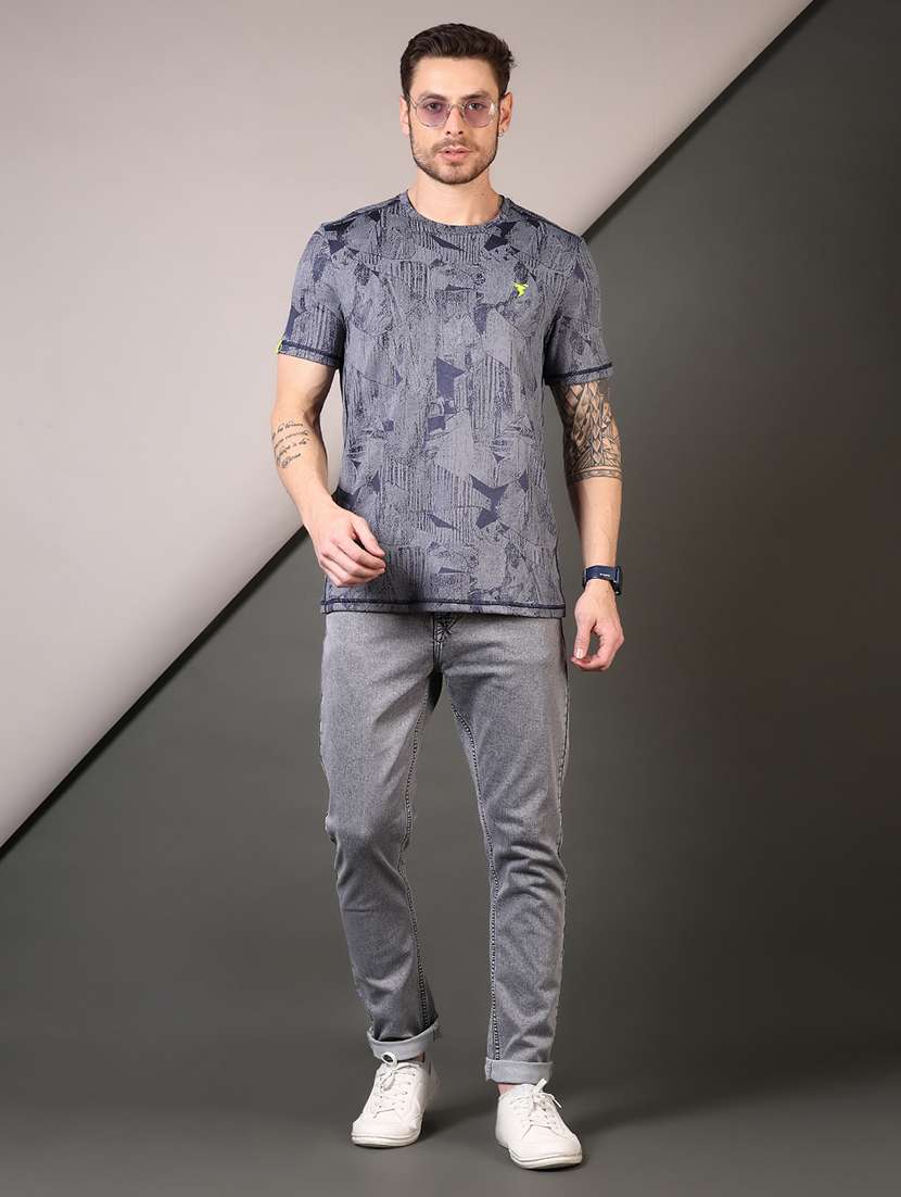 men solid mid rise slim fit jean - 21749878 -  Standard Image - 4