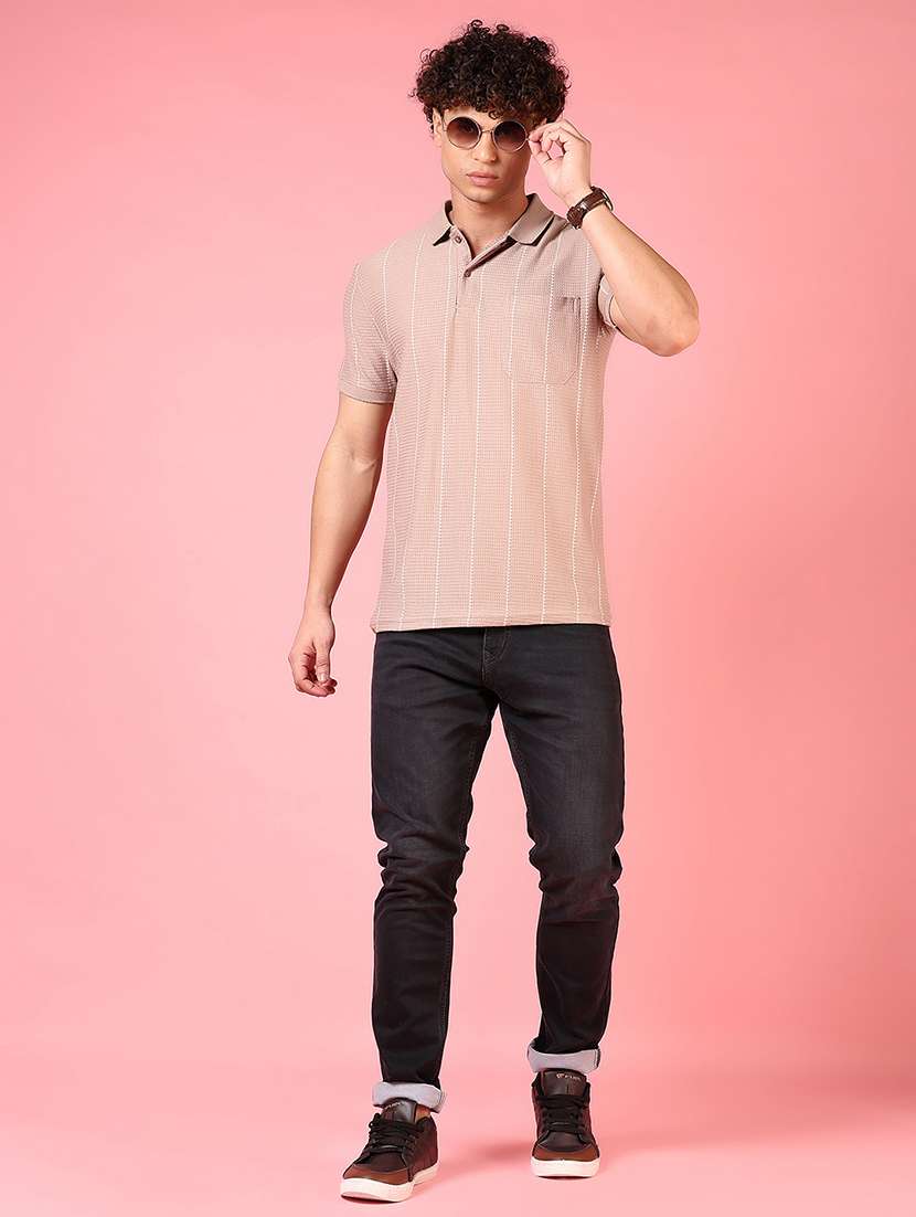 men solid mid rise slim fit jean - 21749893 -  Standard Image - 4