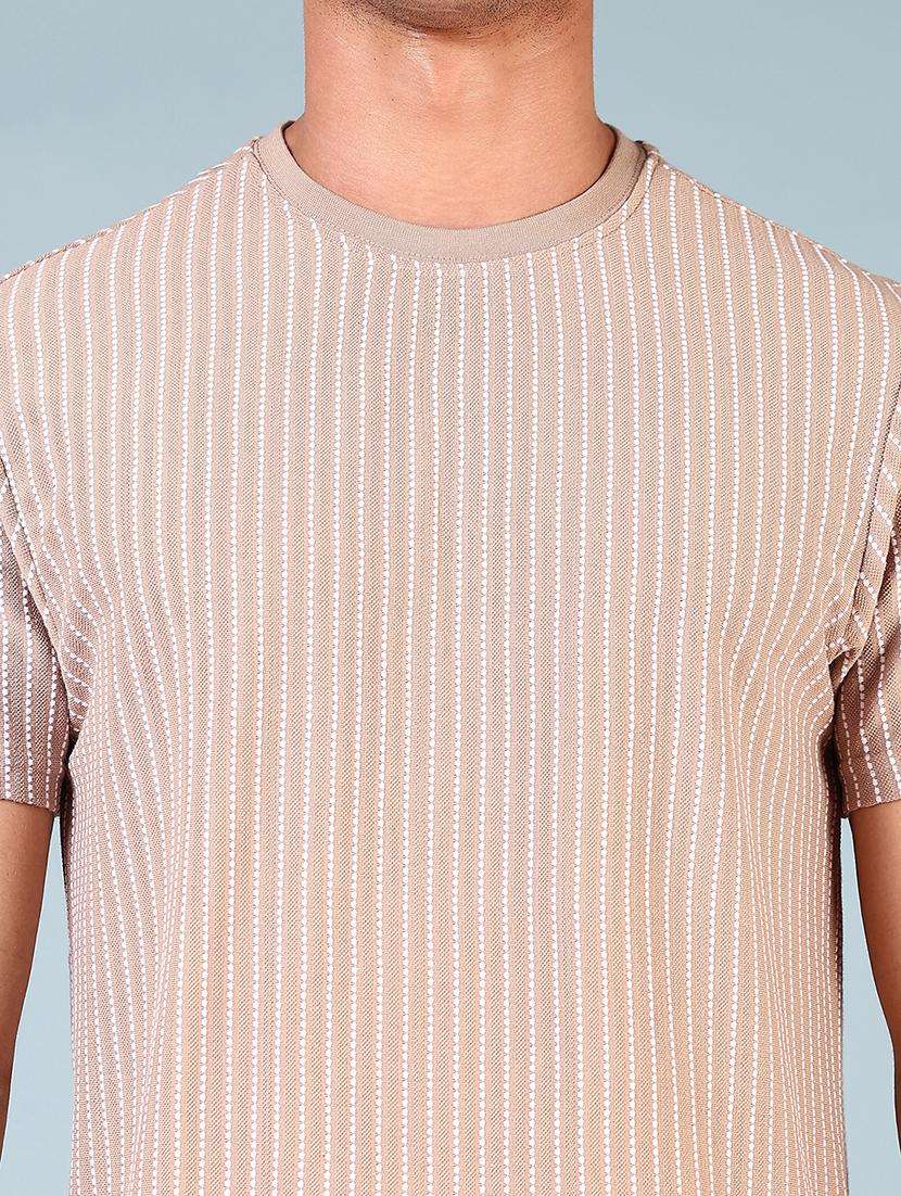 men printed round neck short sleeves t-shirt - 21749900 -  Standard Image - 4