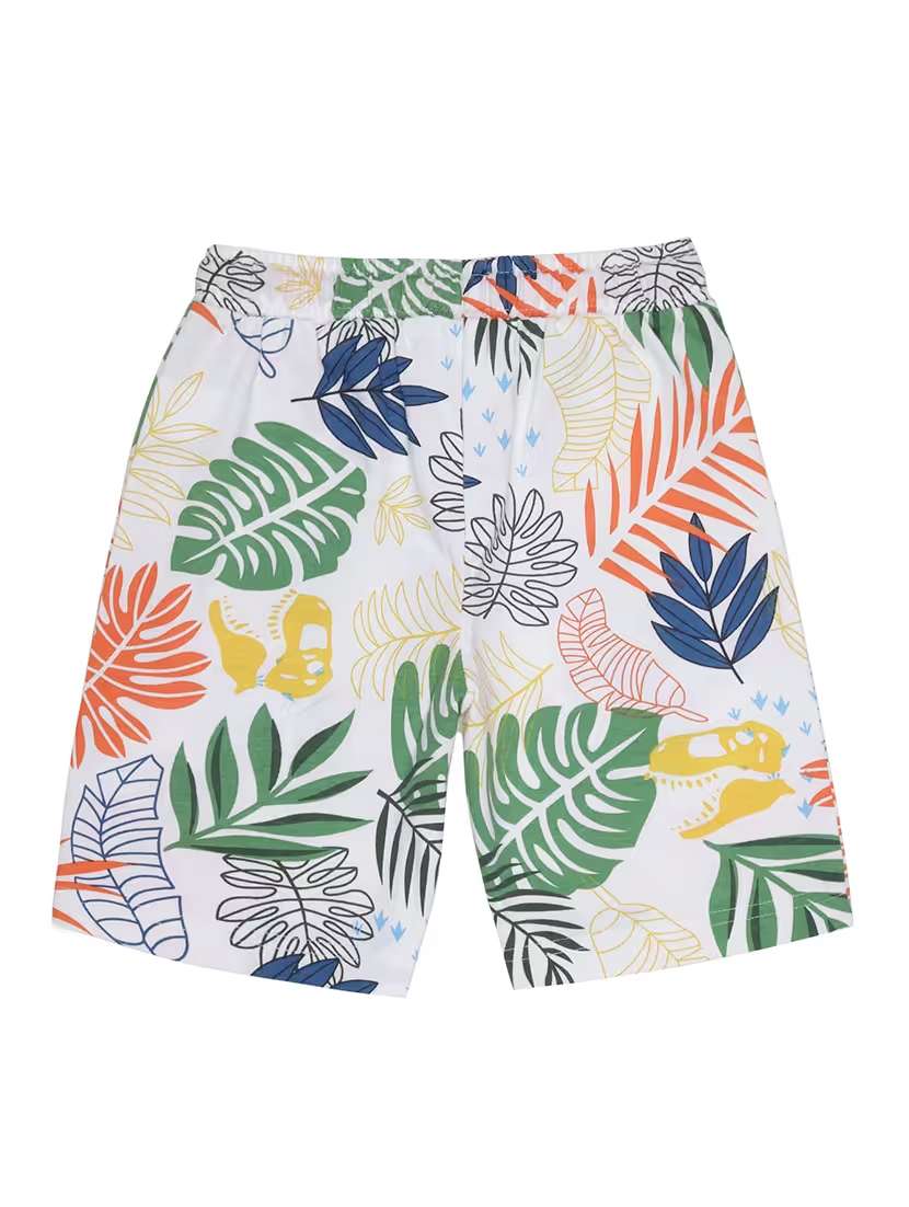 kids printed short and t-shirt set - 21750351 -  Standard Image - 4