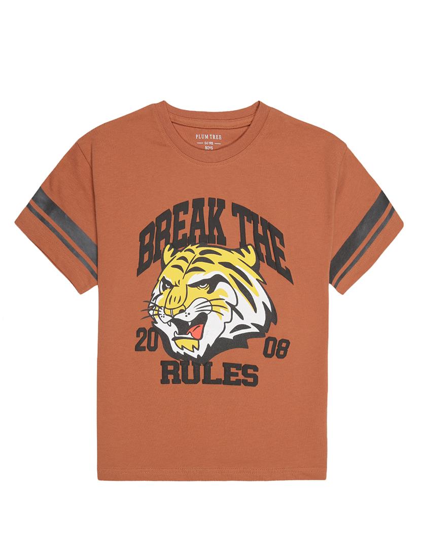 kids pack of 2 printed short sleeves t-shirts - 21750352 - Standard Image - 1