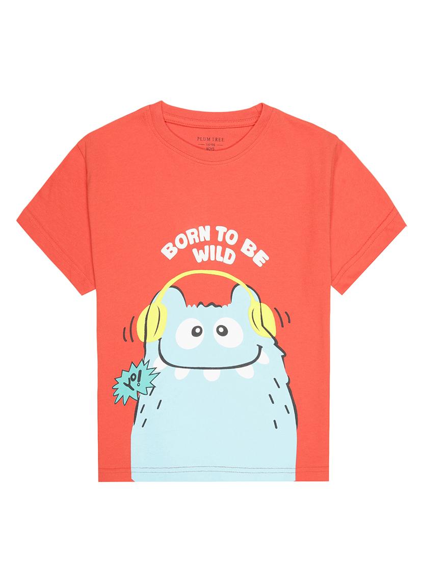 kids pack of 2 printed short sleeves t-shirts  - 21750355 -  Standard Image - 1