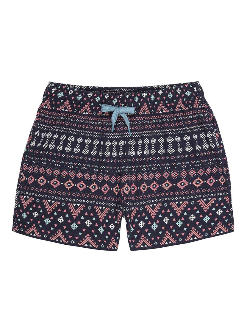 black cotton shorts and threefourth - 21750382 - Standard Image - 1
