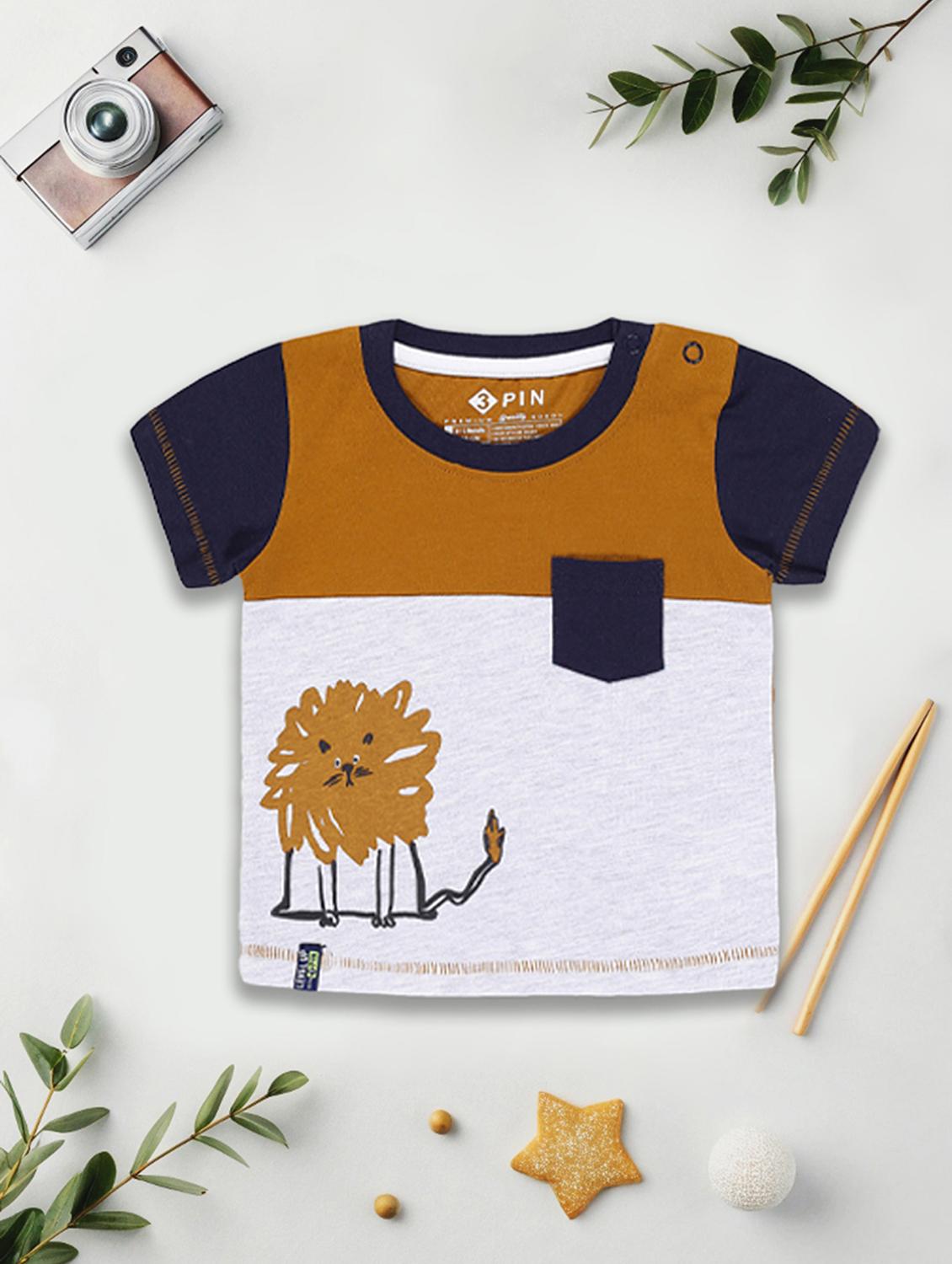 boys pack of 5 printed short sleeve t-shirt - 21750539 - Standard Image - 4