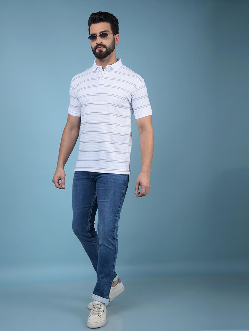 men solid mid rise slim fit jean - 21750558 - Standard Image - 4