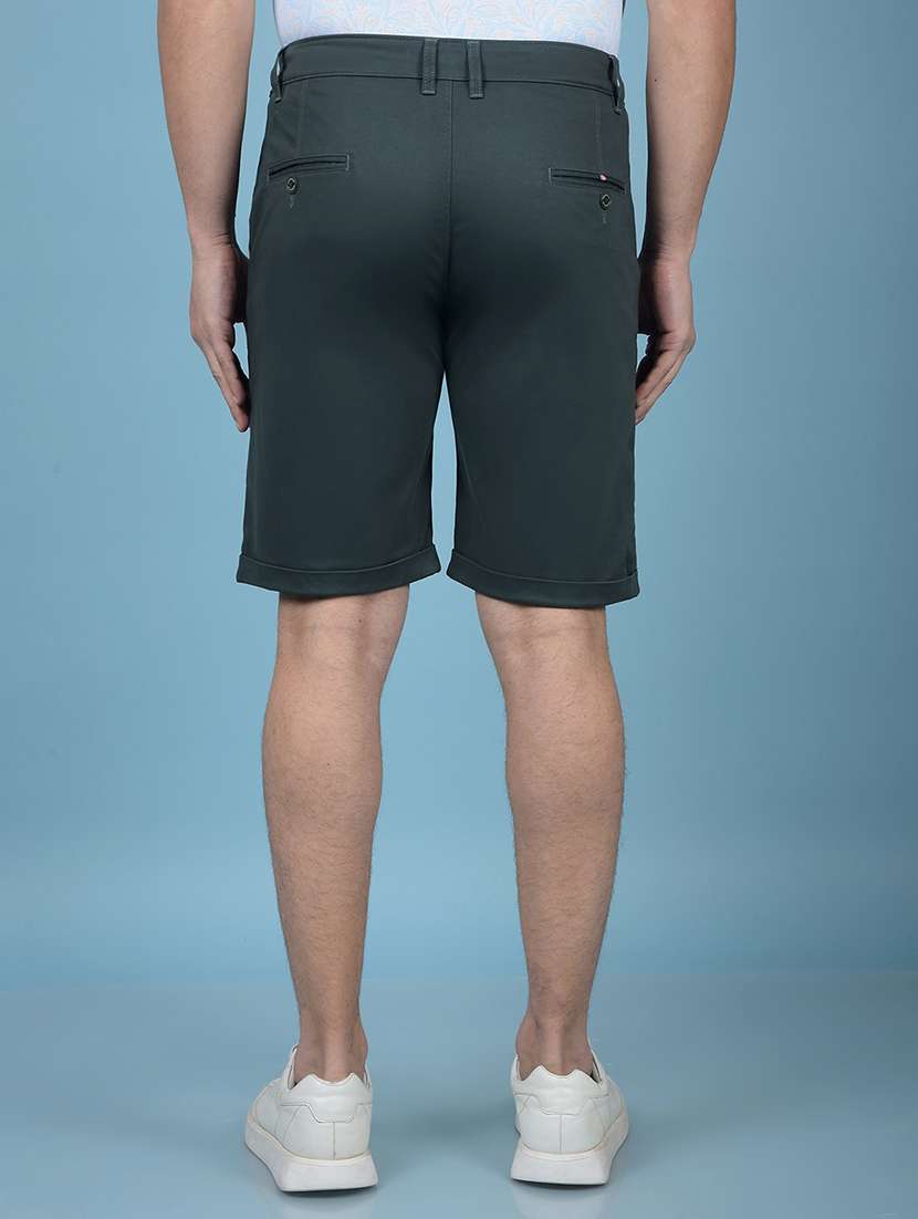 men solid mid rise short - 21750640 -  Standard Image - 4