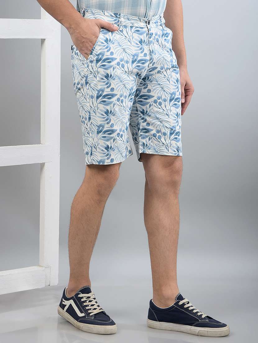 blue cotton  shorts - 21750642 -  Standard Image - 1