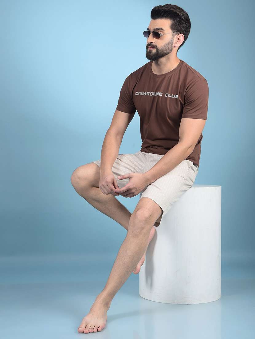 men printed mid rise bermuda shorts - 21750647 -  Standard Image - 4