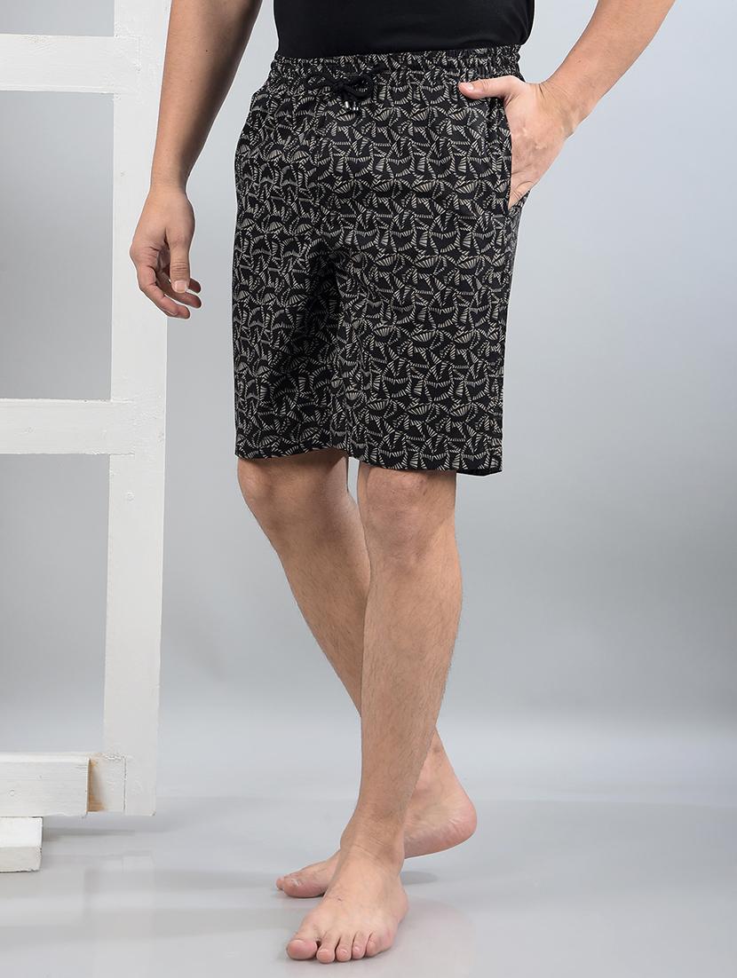 men printed mid rise bermuda shorts - 21750649 -  Standard Image - 1