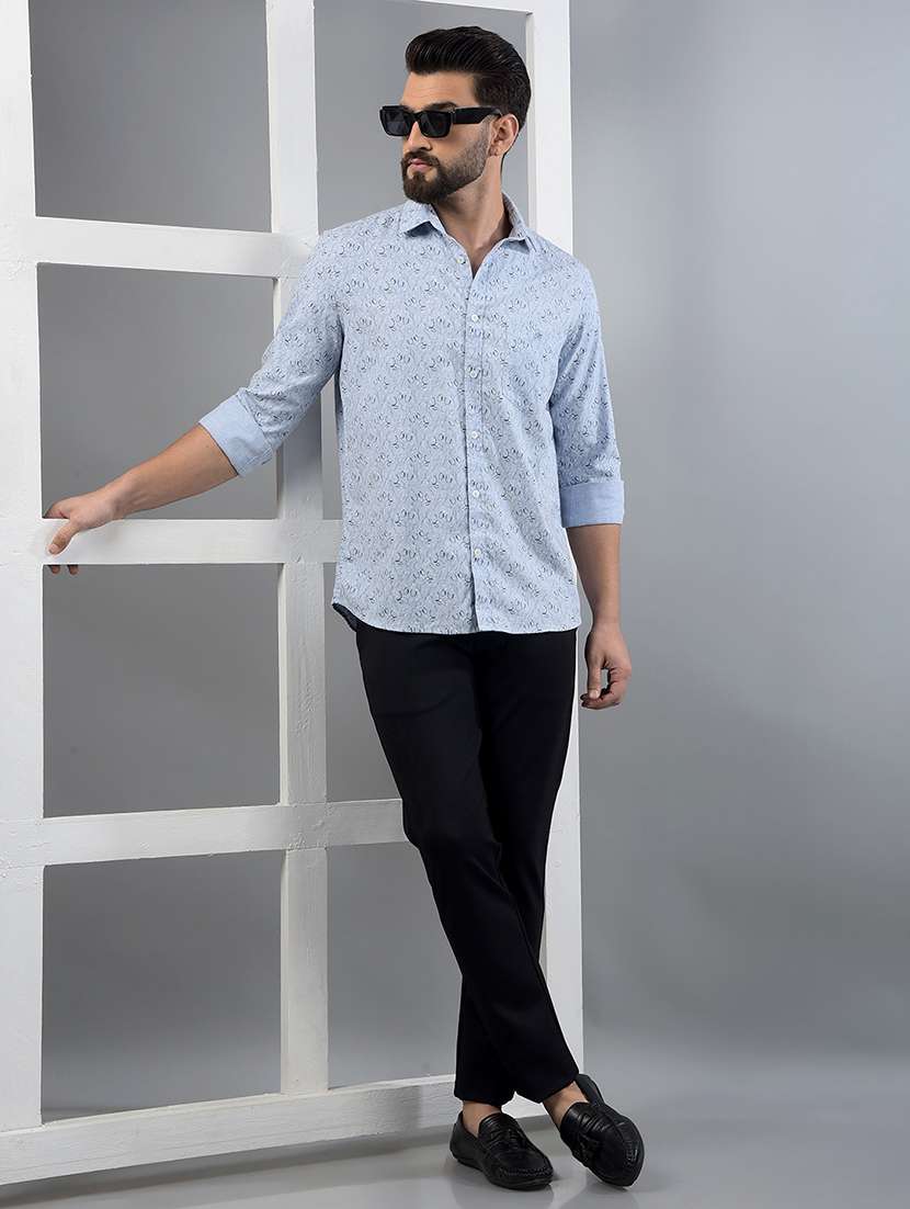 men solid mid rise chinos trouser  - 21750693 -  Standard Image - 4