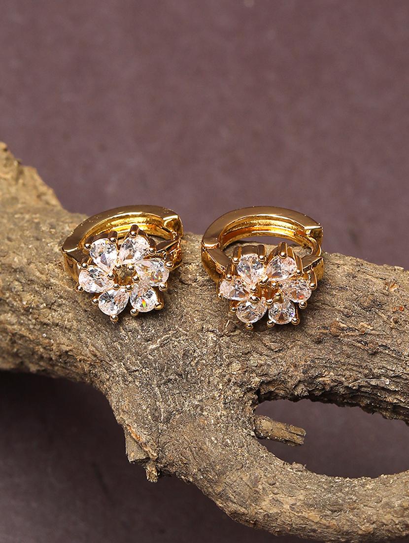 women stone studded stud earring - 21750800 - Standard Image - 1