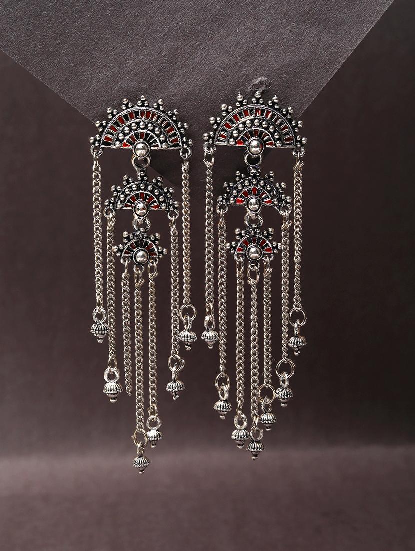 women oxidized drop earrings - 21750811 - Zoom Image - 0