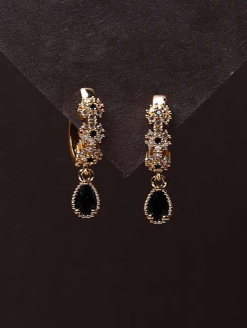 women stone studded drop earring - 21750818 -  Standard Image - 0
