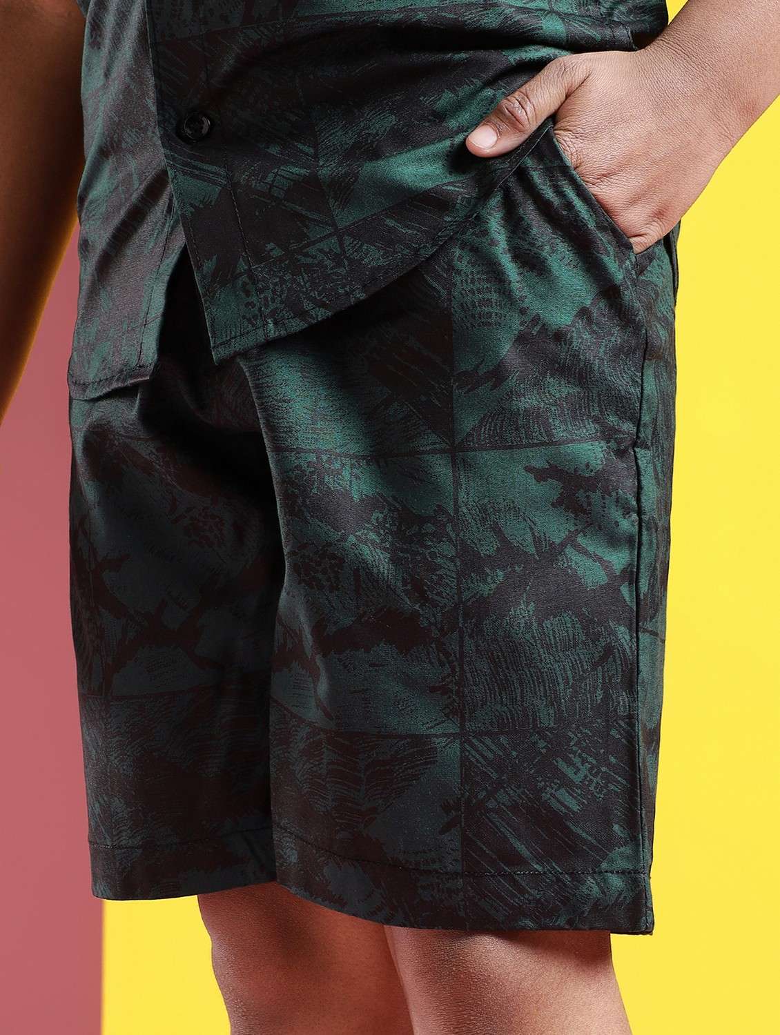 boys printed short sleeves co-ords set - 21750861 -  Standard Image - 4